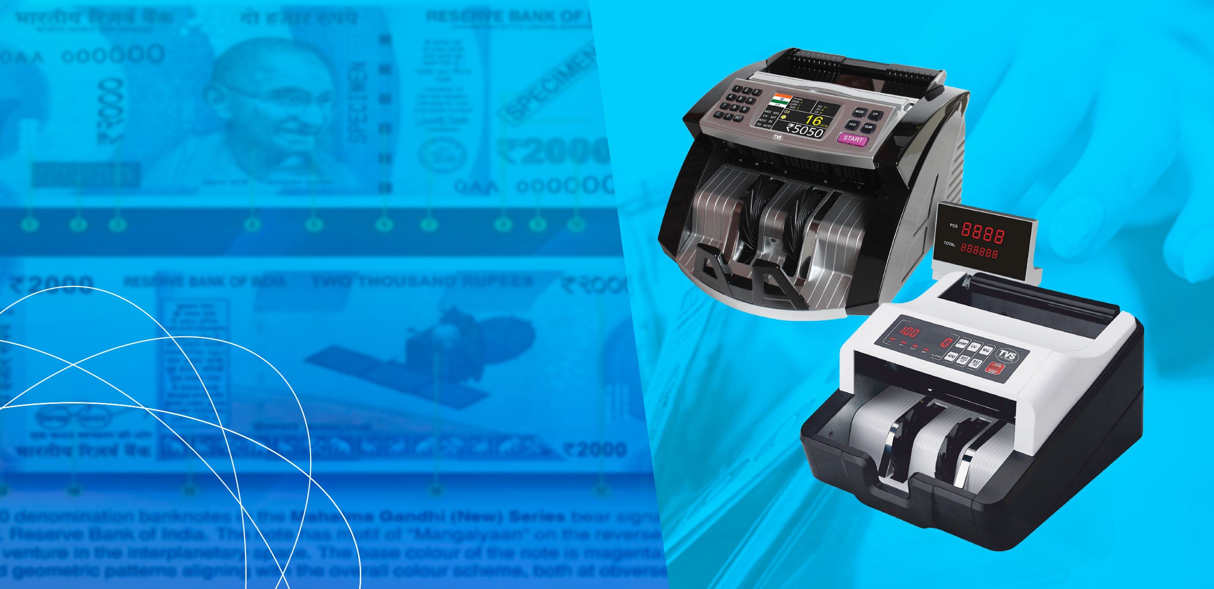 Fake Note Counting Machine