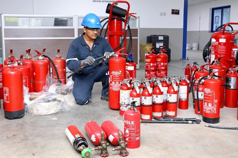 Extinguisher Refilling