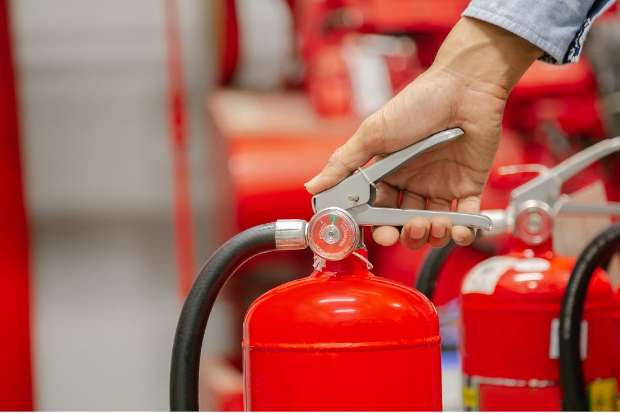 Fire Extinguisher & Refiling