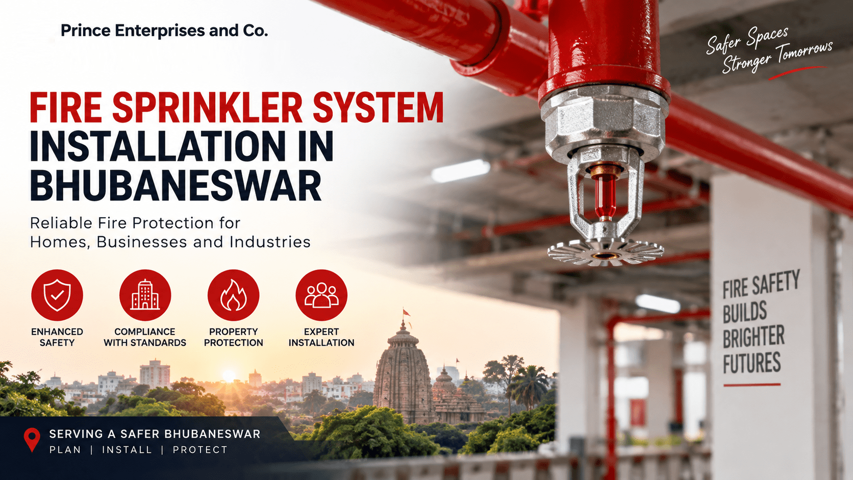 Fire Sprinkler System Installation in Bhubaneswar