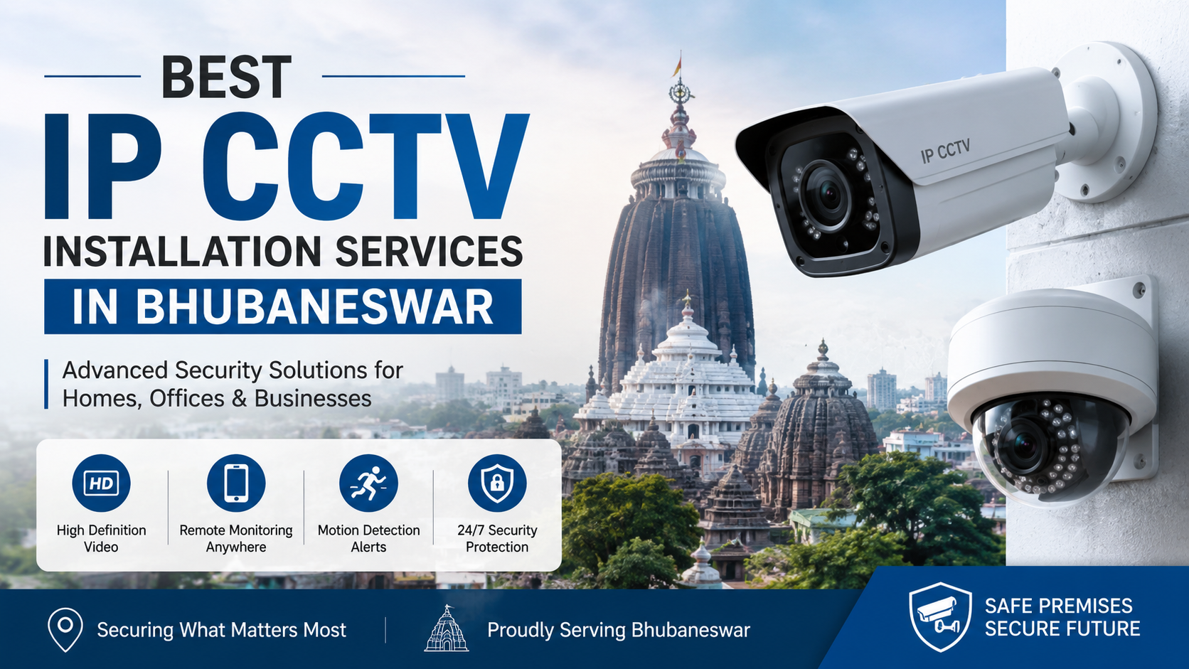 Best IP CCTV Installation Services in Bhubaneswar