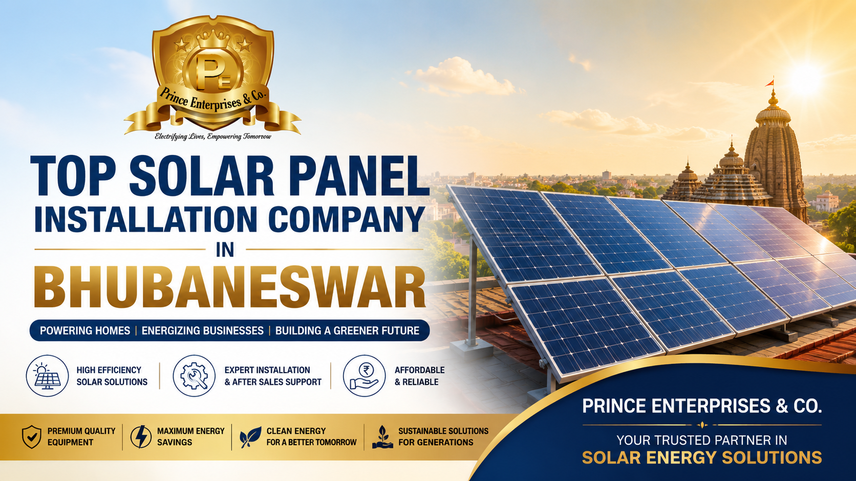 Top Solar Panel Installation Company in Bhubaneswar